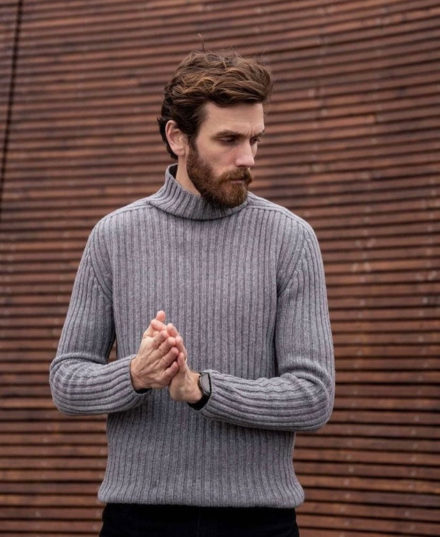 Utö Wool Sweater +length Grey