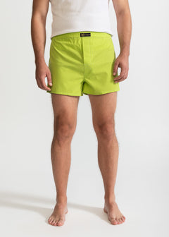 The Cotton Boxer Shorts Pistachio Green