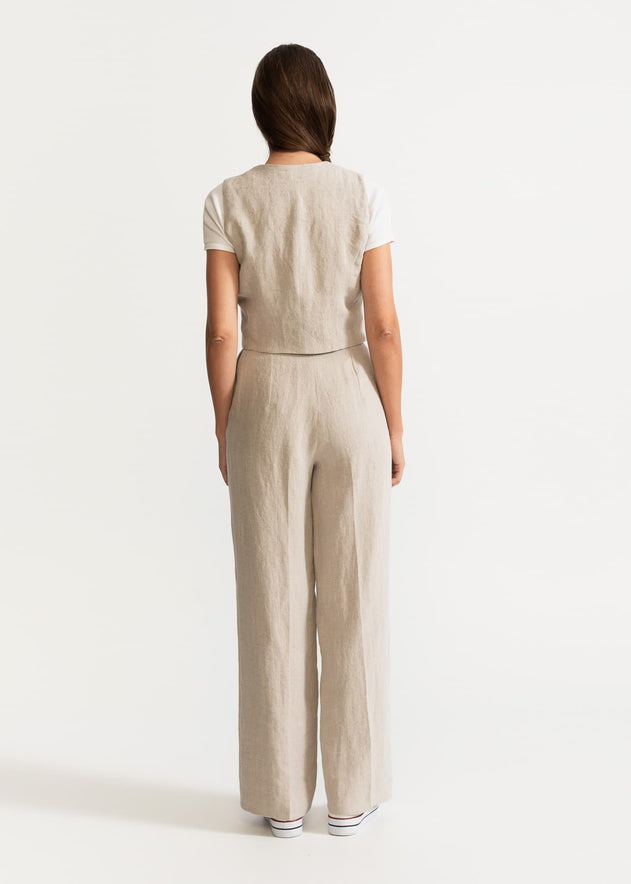 Women's Figa Hemp Trousers Natural