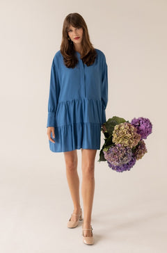 Anais Dress Blue