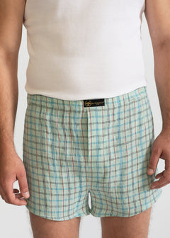 The Hemp Boxer Shorts Checkered