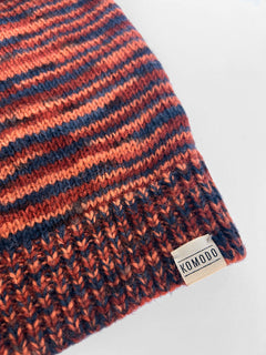 Sang Handknit Wool Jumper Terracotta