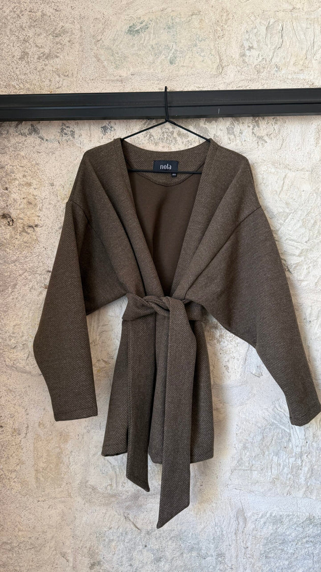 Iris Jacket Dark Brown