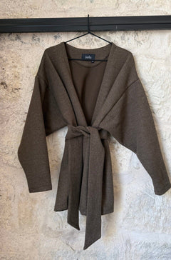 Iris Jacket Dark Brown
