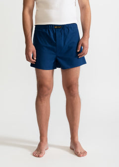 The Cotton Boxer Shorts Royal Blue