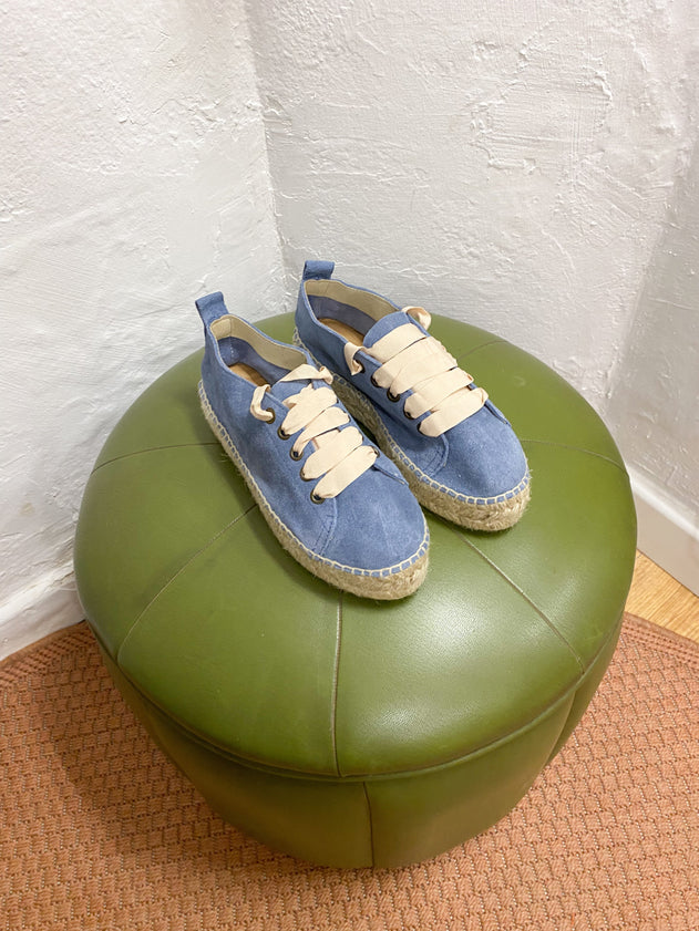 Blue Sneaker Espadrilles