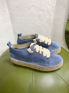 Blue Sneaker Espadrilles