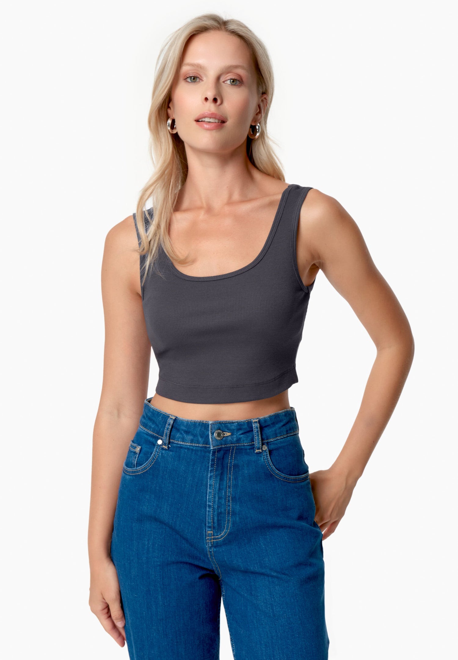 Iriss Cropped Top Shadow