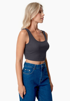 Iriss Cropped Top Shadow