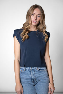 Interlock Top Navy