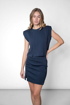 Interlock Top Navy