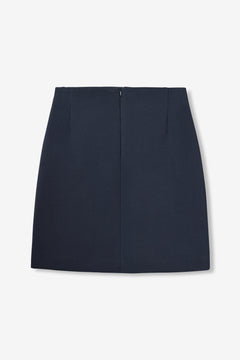 Interlock Skirt Navy