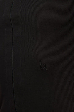 Invisible Zip Jacket Black