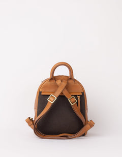 Ivy Mini Backpack Wild Oak Soft Grain Leather