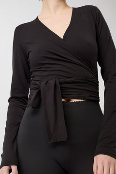 Wrap Jacket Black