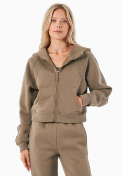 Joddy Zip-Hoodie Gravel