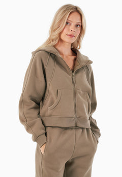 Joddy Zip-Hoodie Gravel