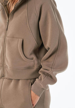 Joddy Zip-Hoodie Gravel