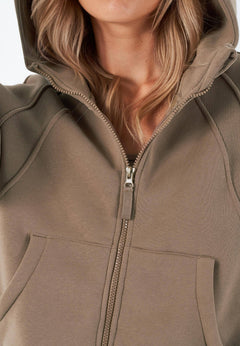 Joddy Zip-Hoodie Gravel