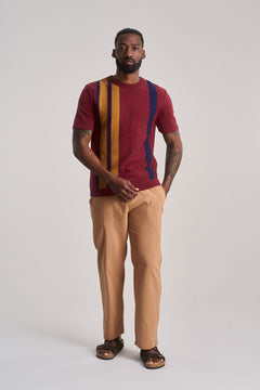 Joshua Organic Cotton Trousers Tan
