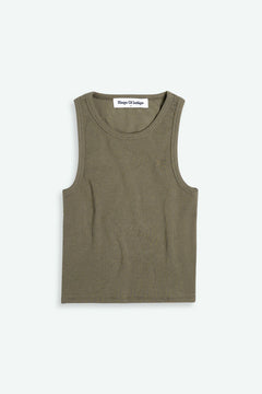 Joou Cropped Racerback Top Bungee Cord