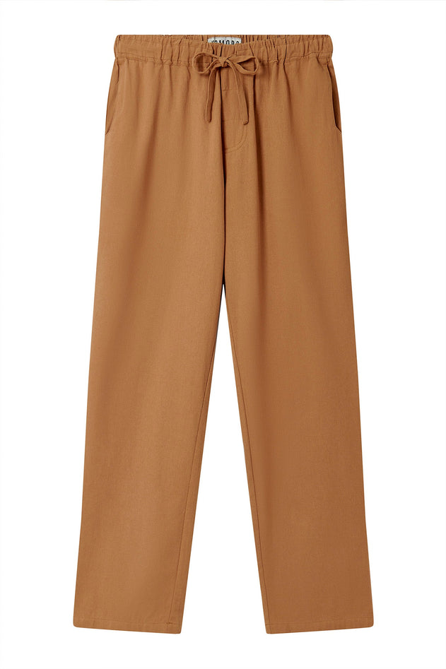 Joshua Organic Cotton Trousers Tan