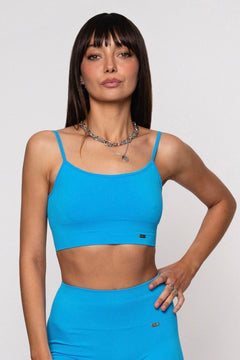 Joy Sports Bra A. Malibu Blue