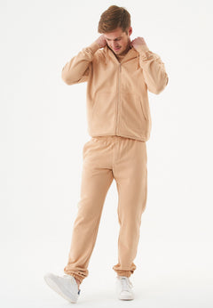 Pars Soft Touch Organic Cotton Sweatpants Beige
