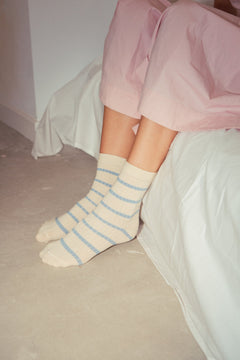 Blue Stripe Socks