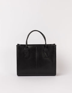 Jackie Midi Bag Classic Leather Black