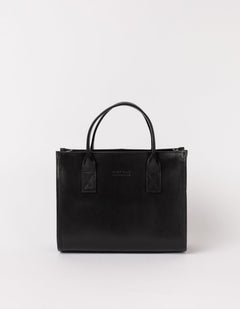 Jackie Midi Bag Classic Leather Black