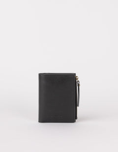 Jamie Wallet Black Classic Leather