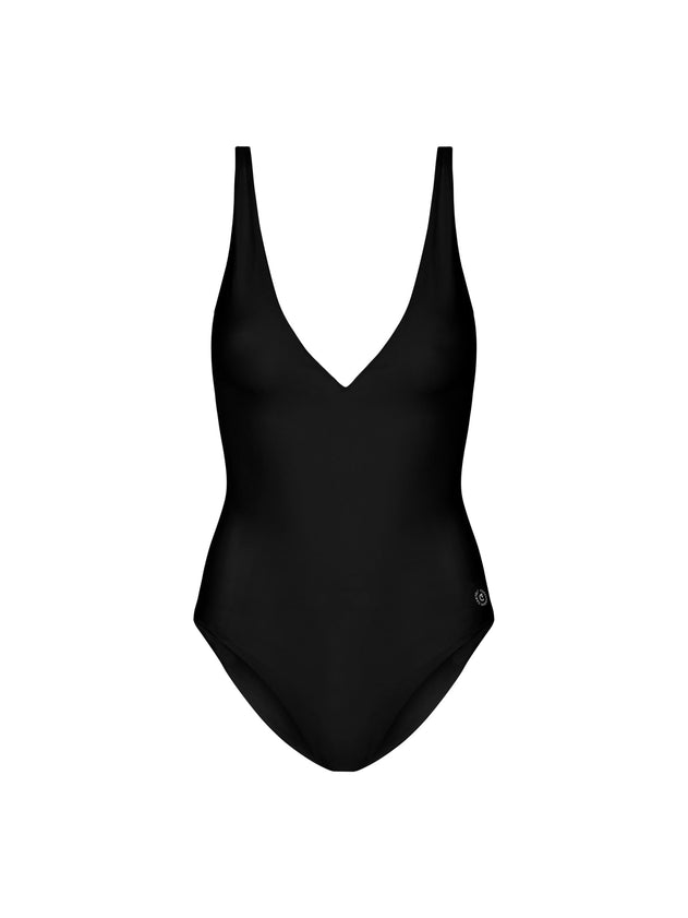 Java Sculpt Corset Swimsuit Black