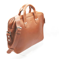 Jouko Computer Bag Cognac