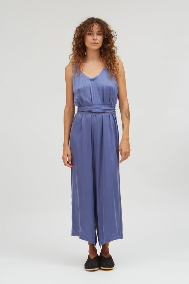 Esla Jumpsuit Denim Blue