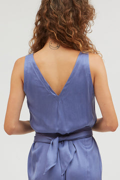 Esla Jumpsuit Denim Blue