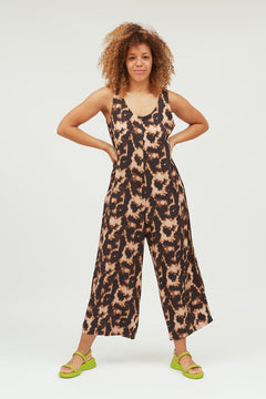 Esla Jumpsuit Tie Dye Print