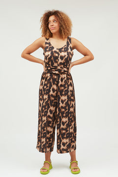 Esla Jumpsuit Tie Dye Print