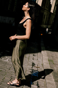 Iris Skirt Green