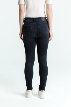 Juno Medium Jeans Blue Black Worn