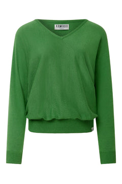 Clover Cotton Tencel Jumper Jungle Green
