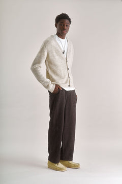 BASTA Lambs Wool Cardigan - Natural