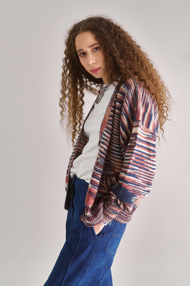 HOPE Lambswool Cardigan - Pink