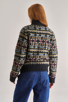 Pooja Fleece Lined Jacket White