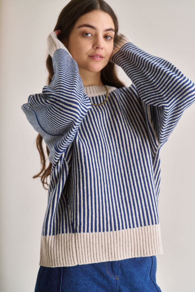 ZIZI Wool Stripe Jumper