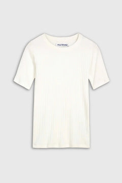 Kuroda Ribbed T-Shirt White