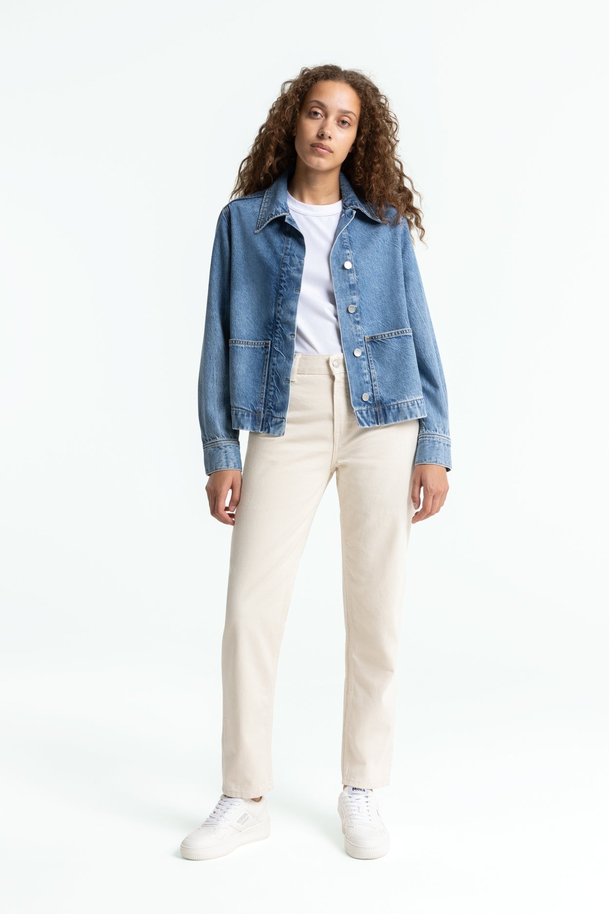 Ota Denim Jacket Cindy Mid Worn