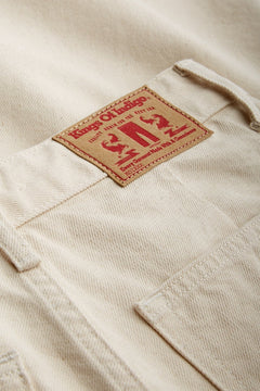 Leila Balloon Jeans Clean Recycled Ecru
