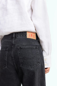 Caroline Cropped Jeans Holo Grey Used