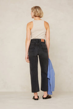 Liora Cropped Jeans Holo Grey Used